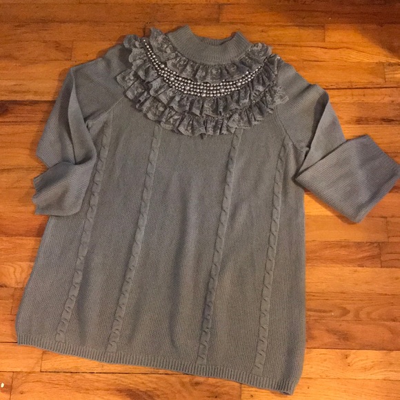 Awesome Gray Sweater - Picture 1 of 6